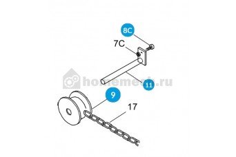 Шкив цепи CAT-Х 119RIX008