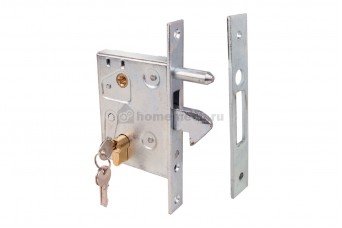 LOCK L Замок-крюк, с ответной частью, для откатных ворот без автоматики 1700053